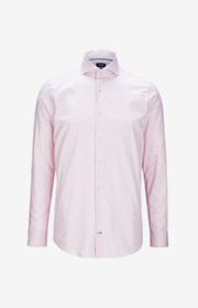 Hemd Pajos-W - bügelleicht - in Rosé gemustert 