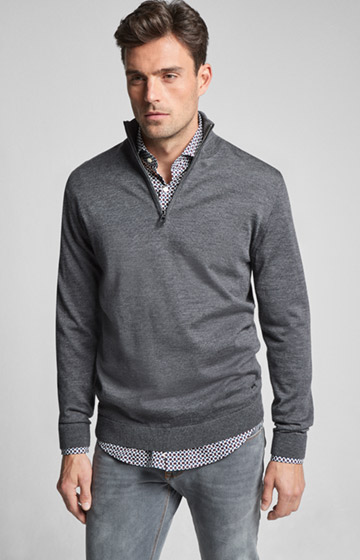 Pullover Dario in Anthrazit