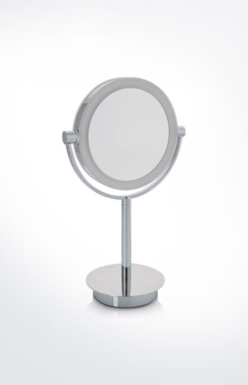 Standspiegel Chromeline, Silber