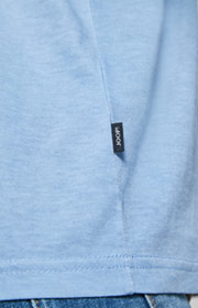 T-Shirt Anouk in Hellblau/Weiß