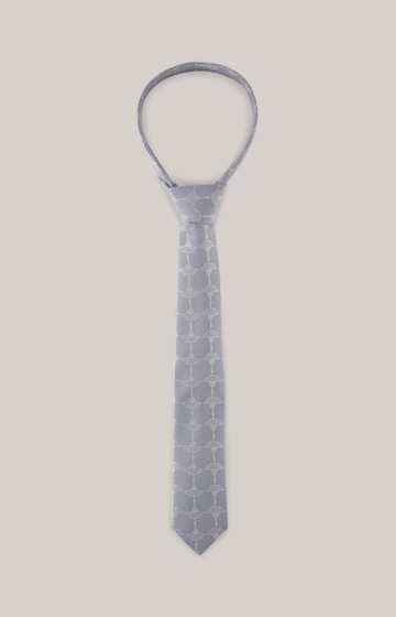 Cornflower-Krawatte in Blau-Grau