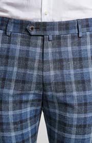 Hose Hank in Dunkelblau kariert