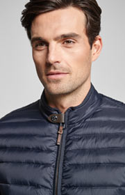 Daunen-Steppjacke Aric in Dunkelblau