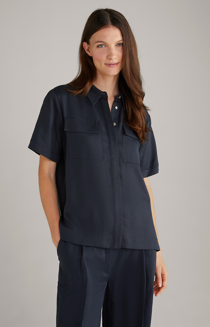Shirt Blouse in Navy