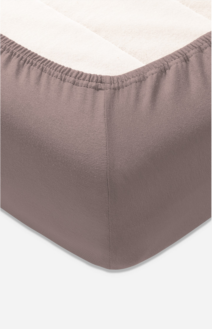 Fitted sheets in Taupe