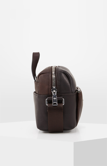 Schultertasche Liana Remus in Braun