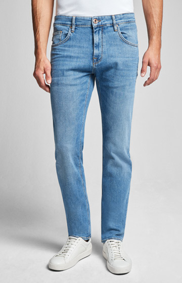 Jeans Roy in Stonewashed-Blau
