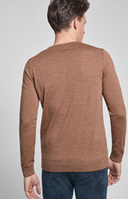 Pullover Denny in Hellbraun