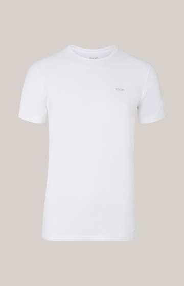 Koszulki z cienkiej bawełny w kolorze białym 2-pak