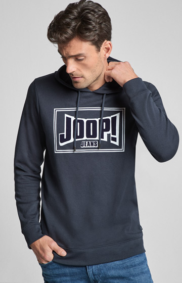 Sweatshirt Hoodie Alarik in Navy