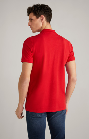 Beeke Polo Shirt in Medium Red