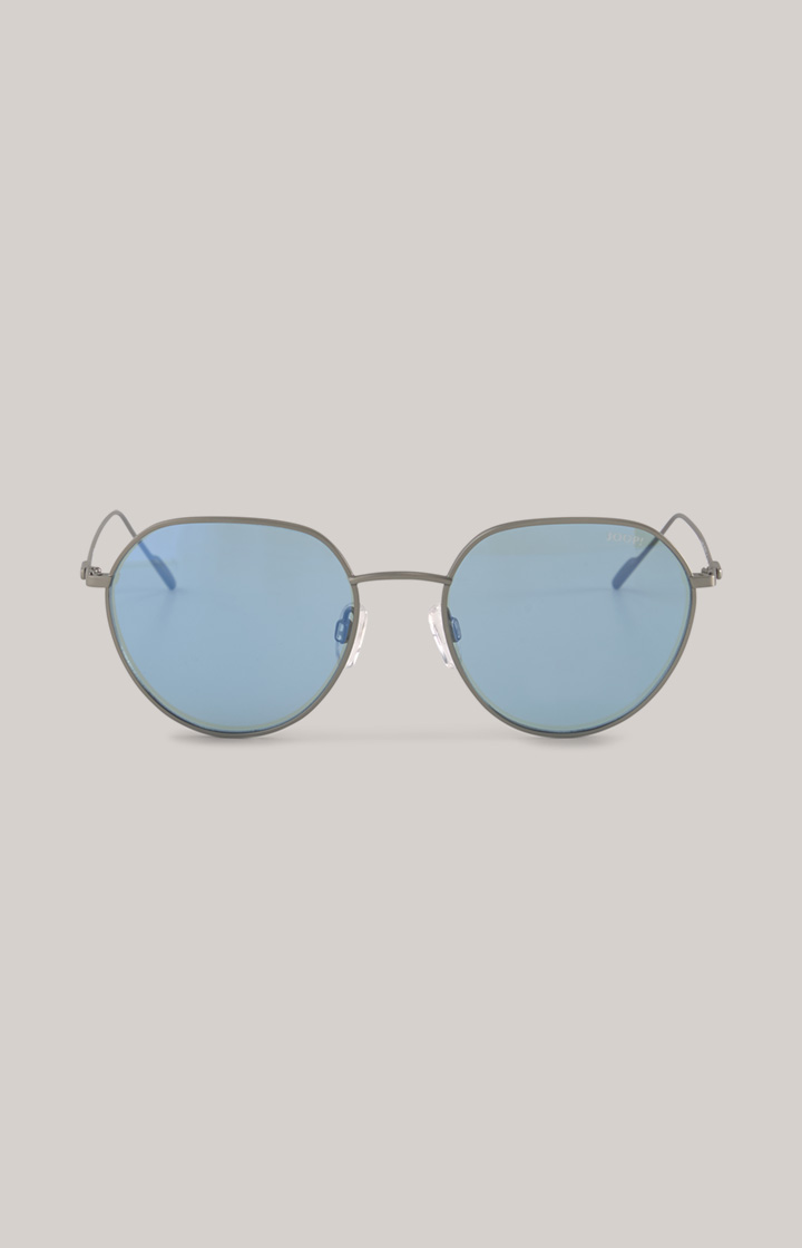 Sonnenbrille in Dunkelgrau/Blau
