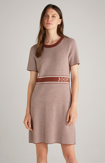 Knitted Dress in Brown