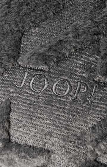 Dekoracyjna poszewka na poduszkę JOOP! POSH w kolorze antracytowym