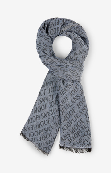 Schal Morris in Hellgrau/Anthrazit