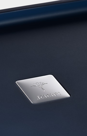 Großes Tablett Crystal Line in Dunkelblau