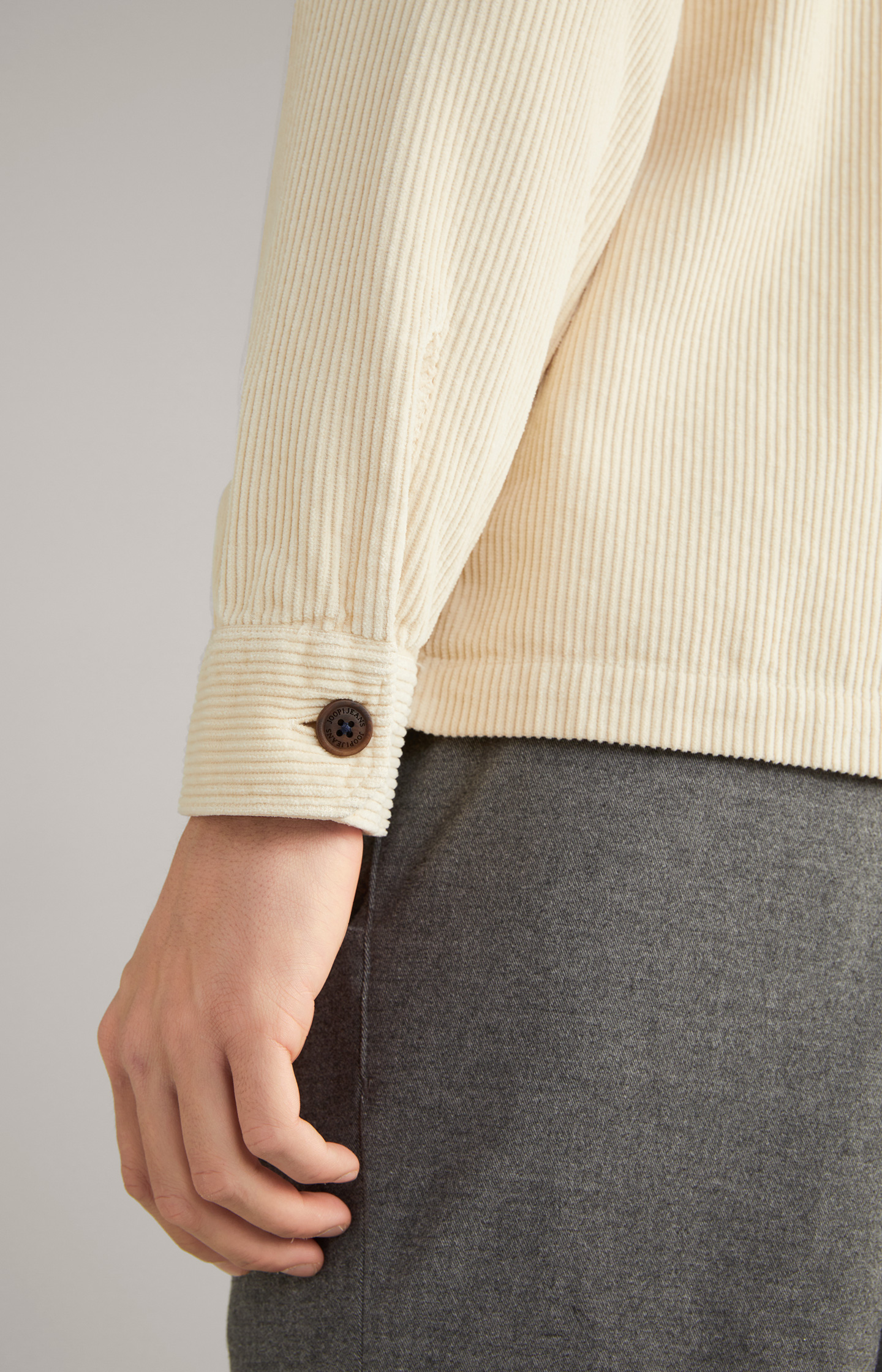 Harper Corduroy Shirt in Beige - in the JOOP! Online Shop