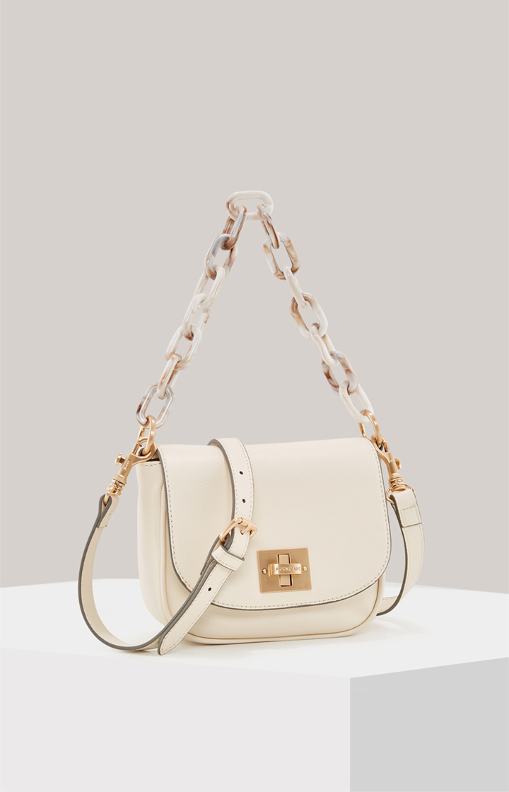 Tesoro Sia Shoulder Bag in Off-white