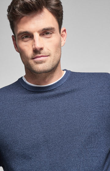 Pullover Sandros in Navy