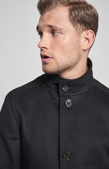 Mantel Maron in Schwarz