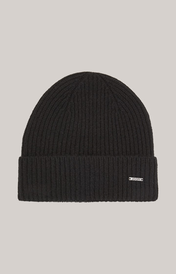 Fenol Knitted Hat in Black