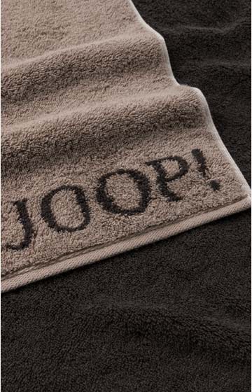 JOOP! CLASSIC DOUBLEFACE Shower Towel in Mocha, 80 x 150 cm