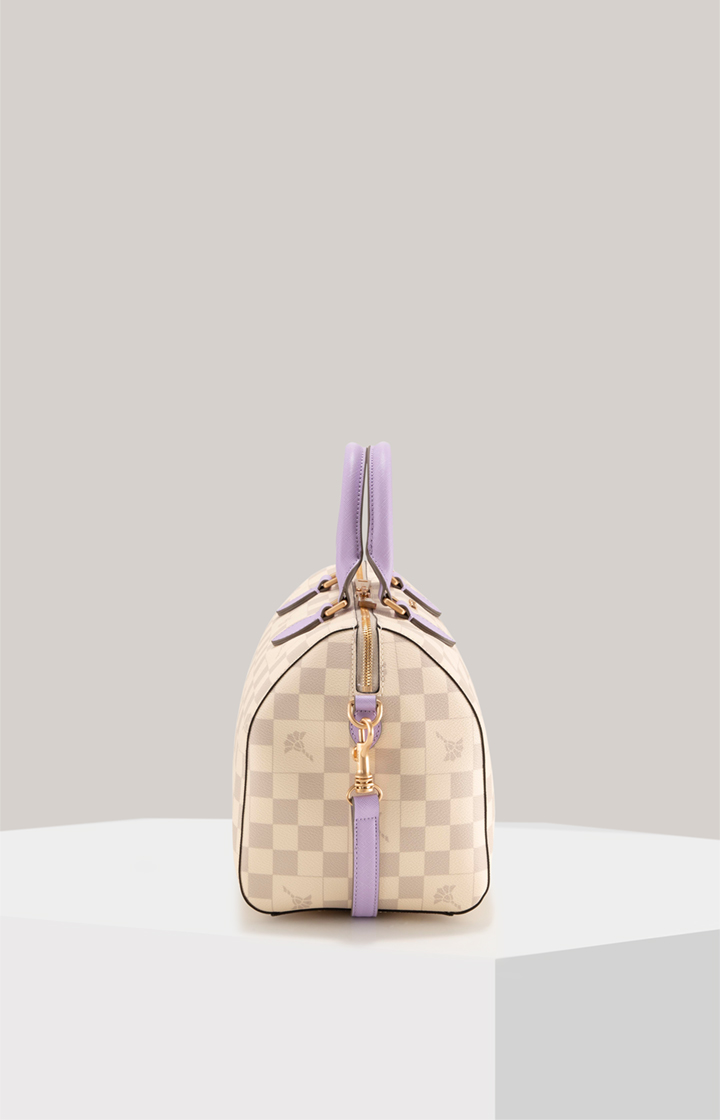 Piazza Edition Aurora Handbag in Off-white/lavender - in the JOOP