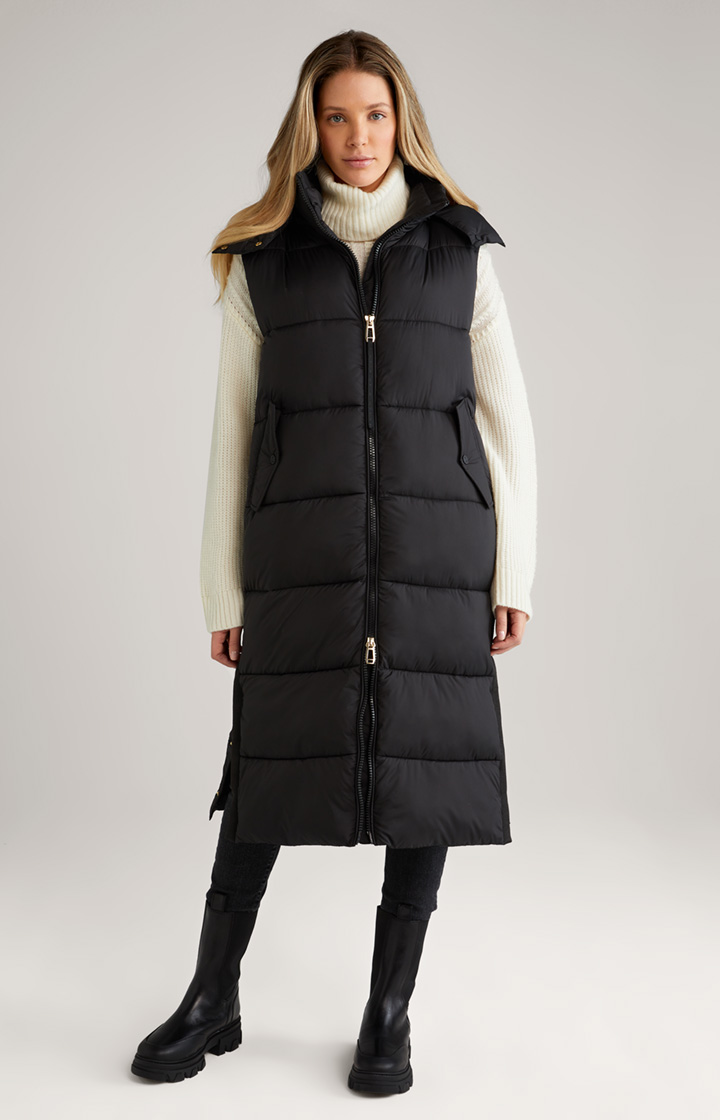 Quilted Waistcoat in Black