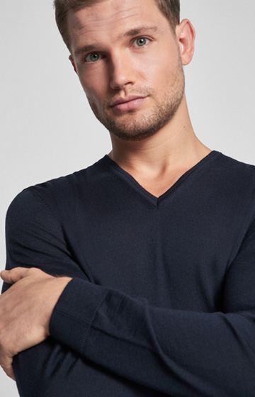 Pullover Damien in Dunkelblau