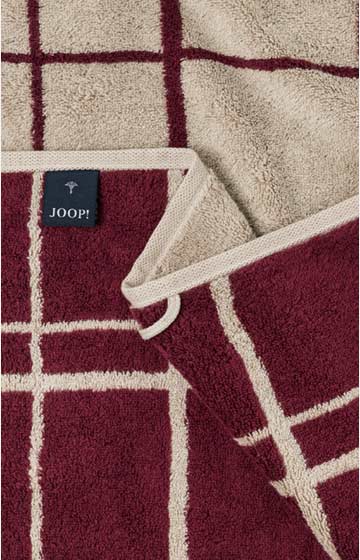 Ręcznik kąpielowy SELECT LAYER marki JOOP! w kolorze różowym, 80 x 150 cm