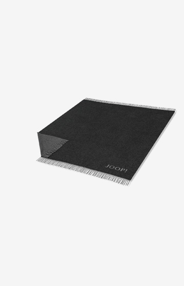 Plaid Fine Doubleface in Anthrazit/Graphit