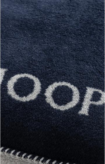 Kissen Uni-Doubleface in Marine-Graphit