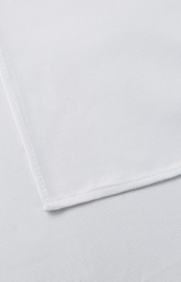 Einstecktuch in Weiß