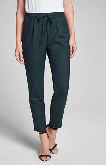 Joggpants Mirja in Dunkelgrün