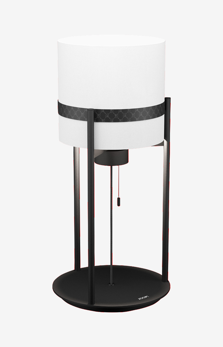 Lampa stołowa JOOP! ROUND LIGHTS BLACK w białym/czarnym kolorze