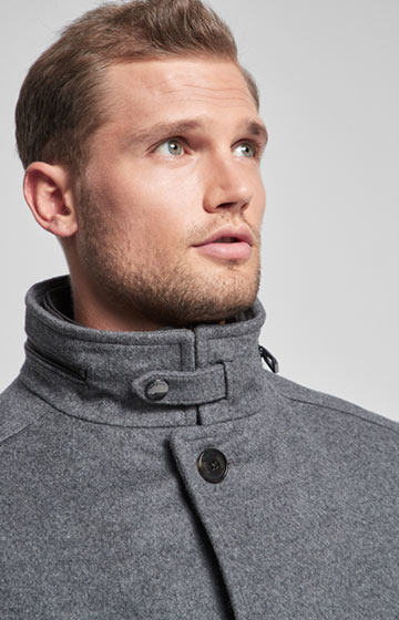 Jacke Dannio in Grau