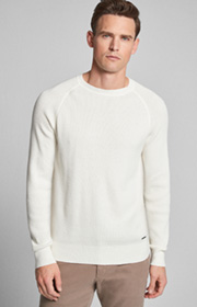 Pullover Sage in Offwhite 