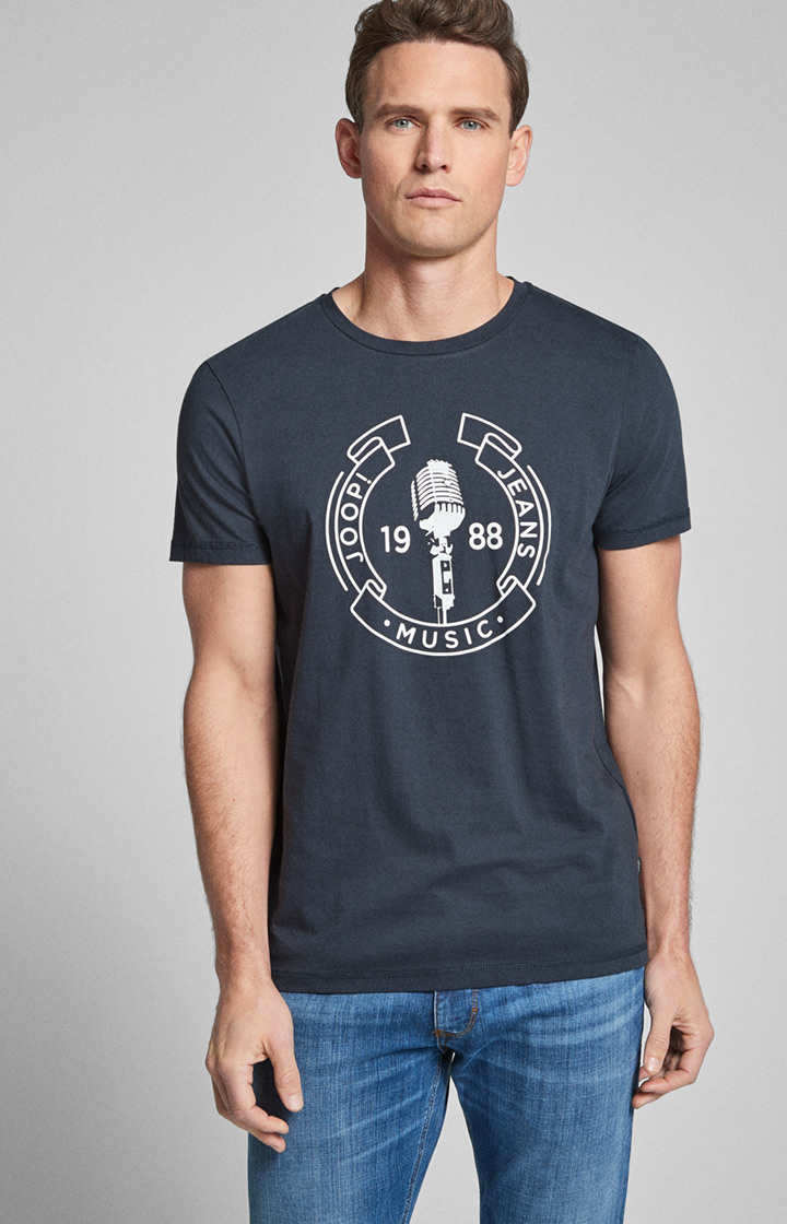 T-Shirt Adreon in Dunkelblau