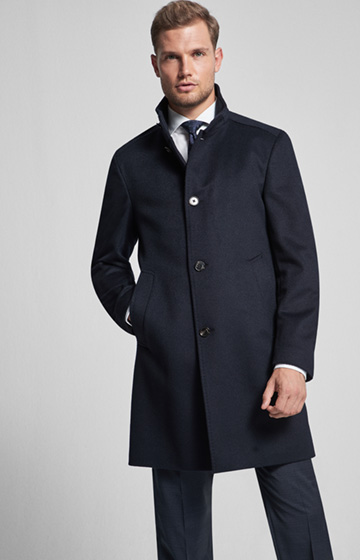 Mantel Maron in Dunkelblau