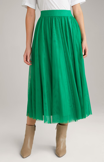 Spódnica tiulowa w kolorze zielonym