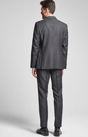 Anzug Finlo-Brake in Mittelgrau kariert