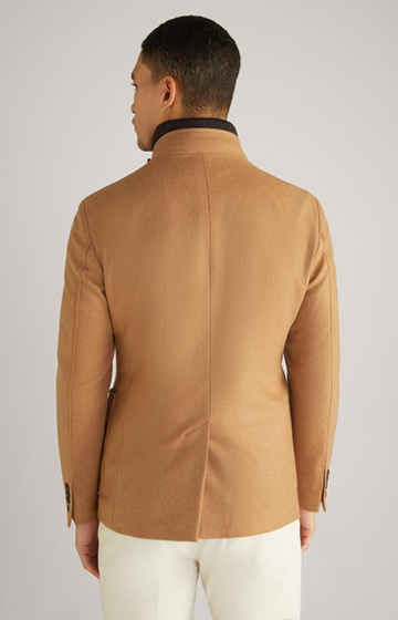 Hectar Wool Mix Jacket in Brown