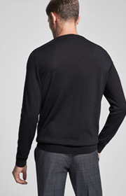Pullover Denny in Schwarz
