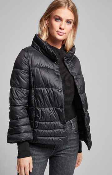Steppjacke Olia in Schwarz