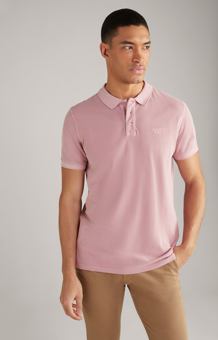 Ambrosio Polo Shirt in Pastel Pink