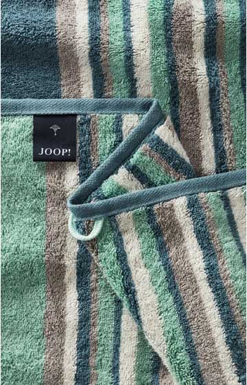 Ręcznik JOOP! MOVE STRIPES w kolorze turkusowym