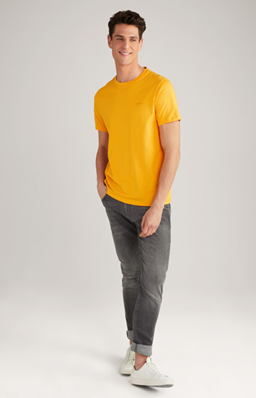 T-shirt Alphis w kolorze żółtym o pośrednim odcieniu