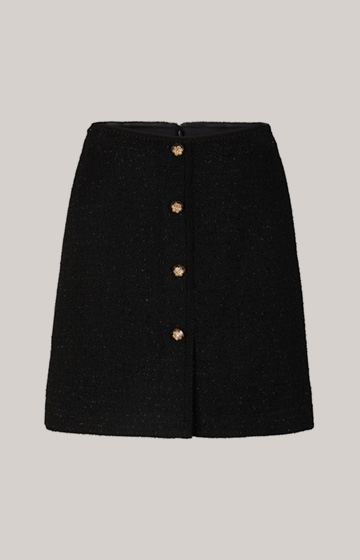 Tweed Skirt in Black