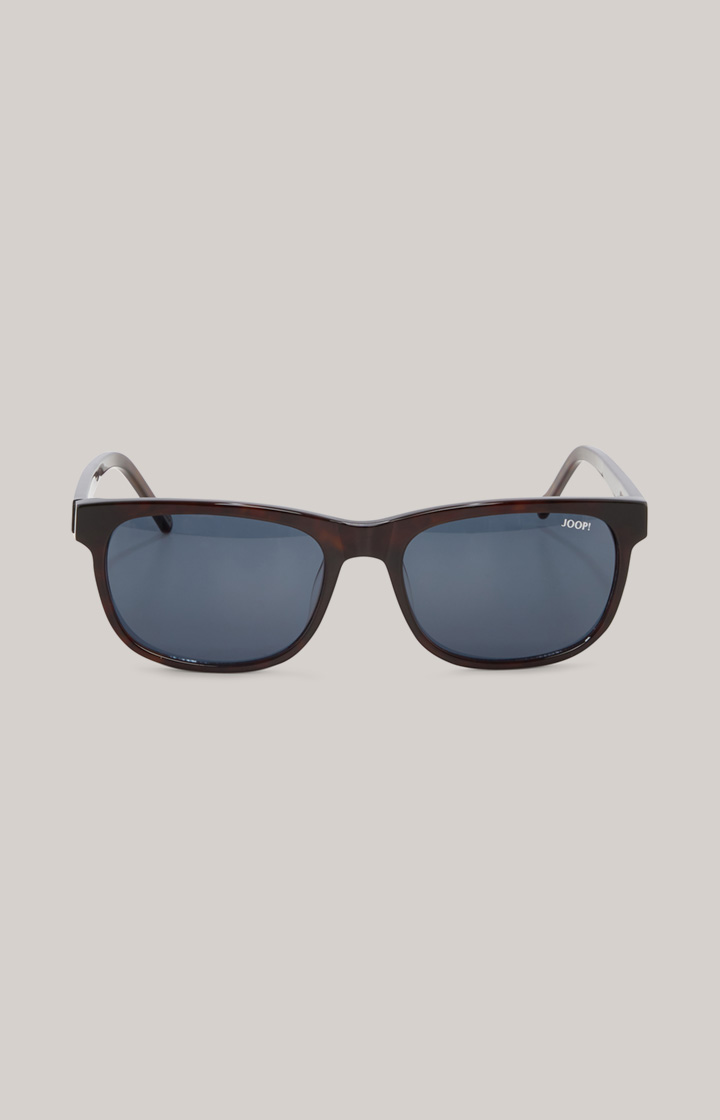 Sonnenbrille in Braun/Grau