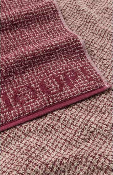 Ręcznik kąpielowy SELECT ALLOVER marki JOOP! w kolorze różowym, 80 x 150 cm